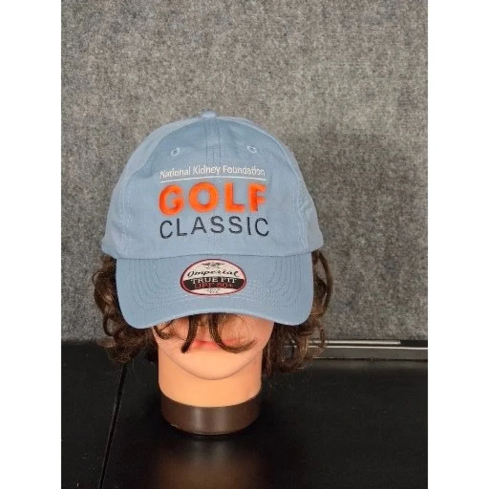 Imperial National‎ Kidney Foundation Golf Classic Blue Adjustable Cap Mens OS